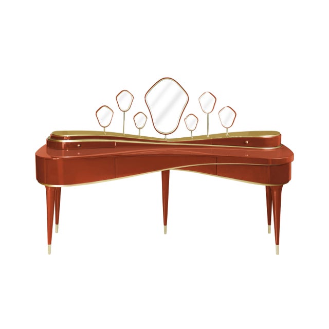 Amélie Dressing Table by Malabar, in New conditions. Designed from 2000 Signed by Maker