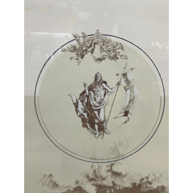 R. Singleton Ascension of Jesus Christ, Signed For Sale - Image 9 of 11