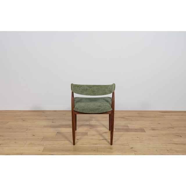 Green Mid-Century Danish Dining Chairs from Orte Mobelfabrik, Denmark, 1960s, Set of 6 For Sale - Image 8 of 17