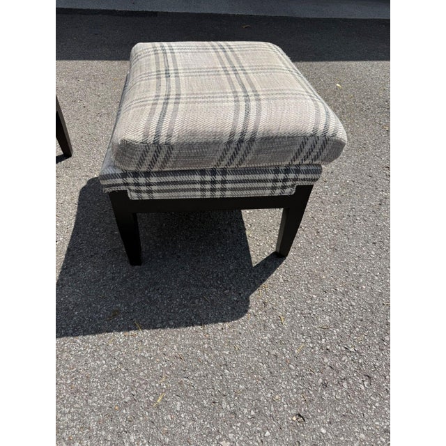 Reclining Armchair and Ottoman by Hickory For Sale In Nashville - Image 6 of 8