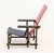 Mid 20th Century Gerrit Rietveld X Cassina "Red and Blue" Armchair For Sale - Image 5 of 10
