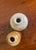 Pair of Victorian Cream-Glazed Stoneware Jars With Capacity Marks For Sale - Image 11 of 12
