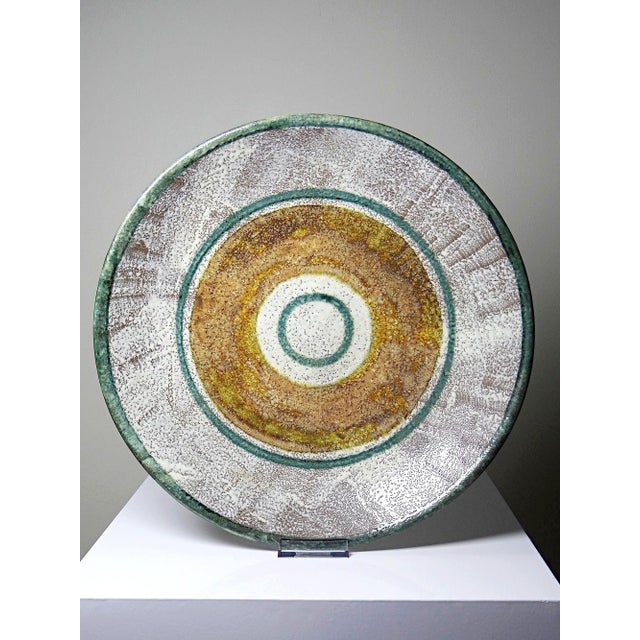 Ceramic Large Vintage Ceramic Bowl, 1950s-1960s For Sale - Image 7 of 12