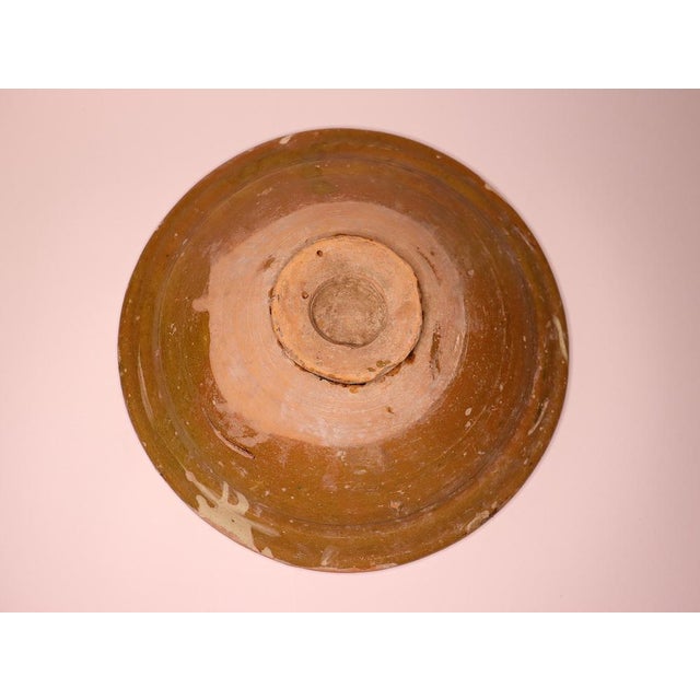 1930s Vintage Handmade Clay Bowl or Plate, 1930s For Sale - Image 5 of 16