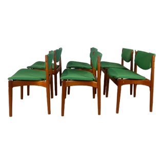 Vintage Teak Chairs by Finn Juhl, 1960s, Set of 6 For Sale