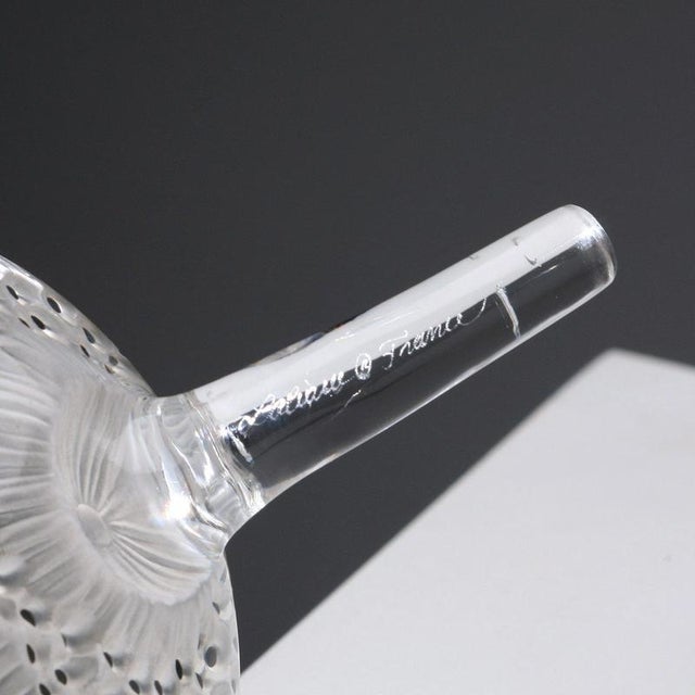 Glass Anemone from Lalique For Sale - Image 6 of 8