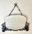 This exceptional French wrought iron mirror, created circa 1935–1945, is a remarkable example of artistic blacksmithing at...