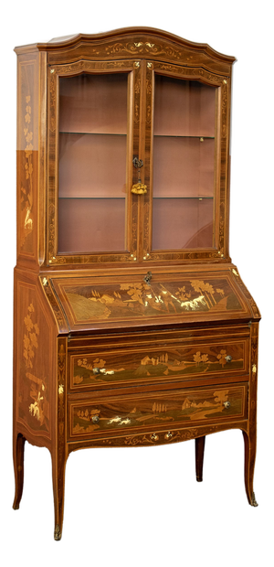 Vintage Display Cabinet in Wood, 1950s