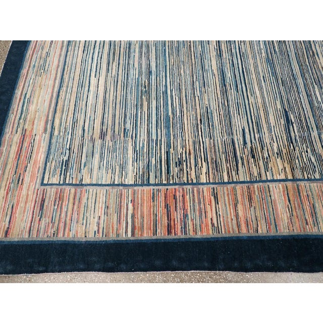Early 20th Century Galerie Shabab Collection Early 20th Century Chinese Peking Room Size Carpet For Sale - Image 5 of 8