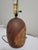 William Eckardt Kohler Vintage 1970s Kohler Sculptural Burl Wood Lamp With Pierced Copper Shade For Sale - Image 4 of 18