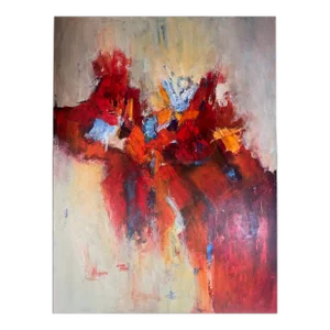 "Free Spirits" Abstract Expressionist Painting