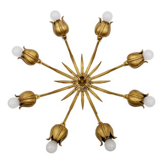 Vintage Bronze Flush Mount from Koch Söhne, 1960s For Sale
