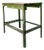 Vintage Industrial Metal and Wood Workbench Table For Sale