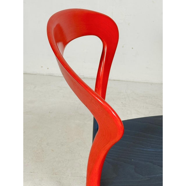 Lotus Chairs by Hartmut Lohmeyer for Kusch&Co., Germany, 1980s, Set of 4 For Sale - Image 11 of 17