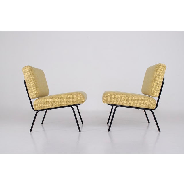 Model 31 Lounge Chairs with Kvadrat Fabric from Florence Knoll, 1950s, Set of 2 For Sale - Image 6 of 14