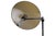 Chrome Chrome Casella Floor Lamp With Swinging Arm and Empire Lampshade For Sale - Image 8 of 10