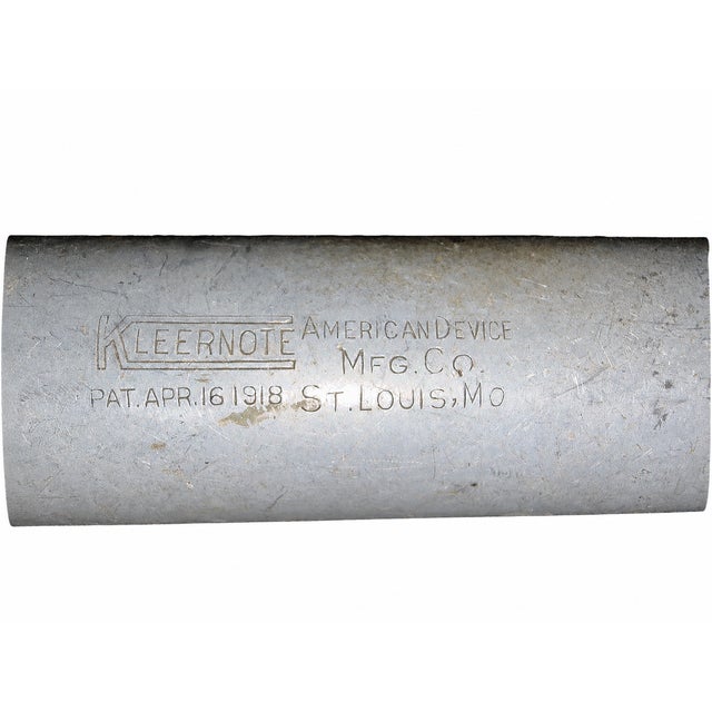 Antique Kleernote player piano vacuum reed cleaner by American Device Mfg. Co. of St. Louis, Missouri. The metal body is...