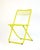 New Yellow Metal Folding Chair by Federico GIner for Houtique For Sale - Image 12 of 12