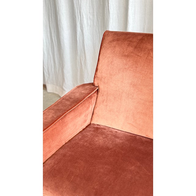 Mid-Century Modern Velvet Three-Seater Sofa by Marco Zanuso for Arflex, Italy, 1950s For Sale - Image 16 of 18