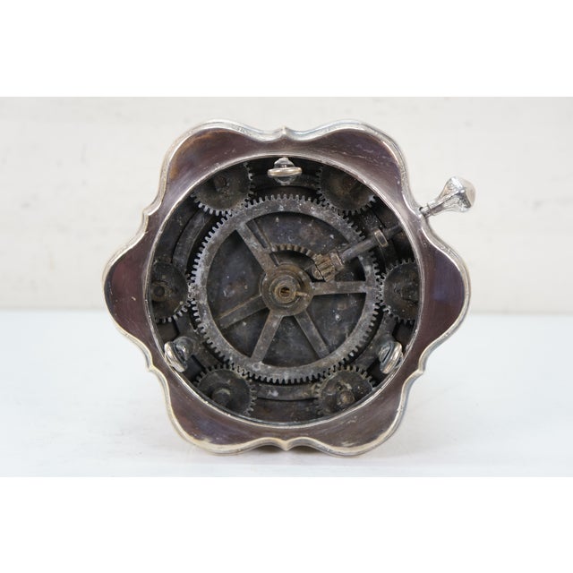 Antique R Gleason & Sons Silverplate Magic Dinner Caster Rotating Cruet Stand For Sale - Image 15 of 16