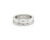 Mid 20th Century Bvlgari B.zero1 Diamond Solitaire Ring 18k White Gold W/Cert Size 6 / Eu 52 For Sale - Image 5 of 9