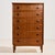 Danish teak dresser with six drawers from the 1960s. The surface of the dresser has scratches, stains and wear in places,...