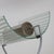 Floor Lamp with Marble Base and Curved Glass Shade, 1990s For Sale - Image 3 of 12