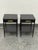 Design Plus Gallery presents a Pair of Metalwork Mini Nightstands from West Elm. These compact nightstands pair a...