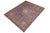 Shabby Chic Art Nouveau 1990's Vintage Blue/Rust Wool Rug - 10'3'' X 12'7'' For Sale - Image 3 of 10