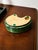 Mid 20th Century Lamer Hotels Emerald Green Ceramic Ashtray For Sale - Image 4 of 4