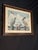 Blue Late 20th Century Large Framed Ray Harm Coastal Shorebird Wildlife Print For Sale - Image 8 of 10