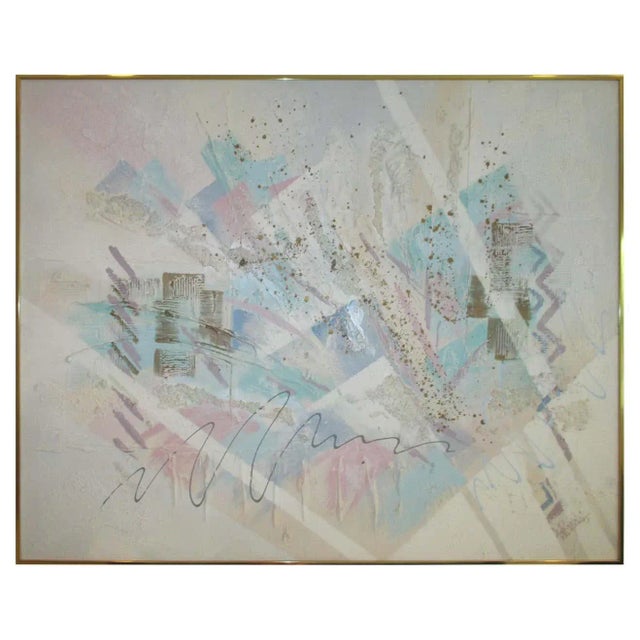 Vintage Lee Reynolds Large Abstract For Sale - Image 13 of 13