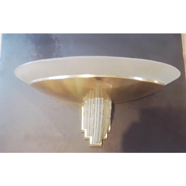 Metal 1930s Jean Perzel Wall Sconces For Sale - Image 7 of 8