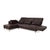 Moule Leather Corner Sofa in Brown Chrome with Manual Function from Brühl For Sale - Image 4 of 18