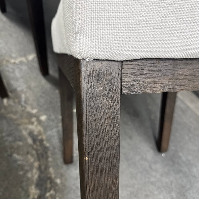 Restoration Hardware Morgan Fabric Dining Chairs, Set of Four For Sale - Image 10 of 12
