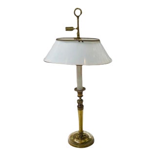 1950s French Empire Style Bouillotte Table Lamp For Sale