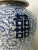 Chinese Double Happiness Blue and White Porcelain Ginger Jar For Sale - Image 4 of 9