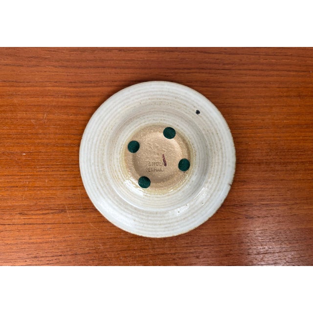 Mid-Century Modern Danish Studio Pottery Bowl from Søholm, 1960s For Sale - Image 16 of 18