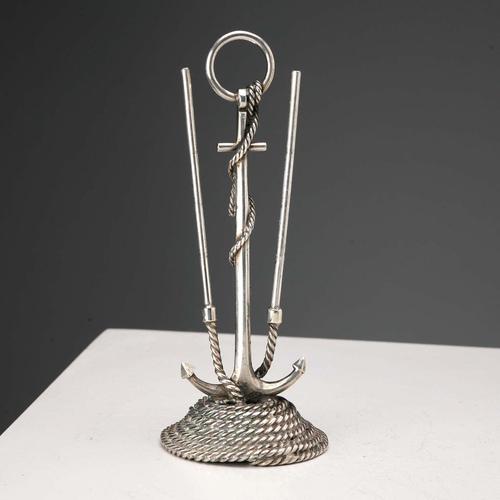 Silver Ashtray Set from Cesa Alessandria, Set of 7 For Sale - Image 6 of 12