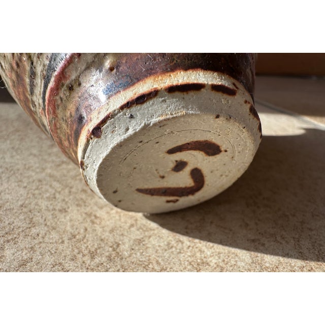 Studio Ceramic Art Single Flower Vase by Gillian Dodds, Australia, 1970s For Sale - Image 13 of 14