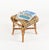 Mid-Century Rattan and Bamboo Stool, 1960s For Sale - Image 10 of 17