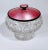 1930s English Sterling Enamel Guilloche Powder Jar For Sale - Image 9 of 9