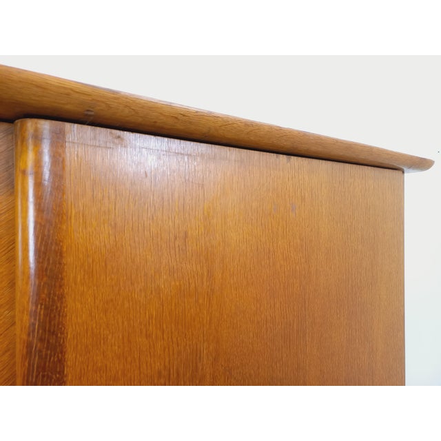Vintage Oak Wardrobe, 1960s For Sale - Image 6 of 18