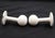 Mid 20th Century Pair of Vintage White Bathroom Towel Brackets For Sale - Image 5 of 6