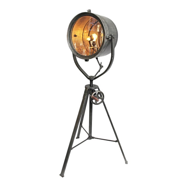 Industrial Style Gunmetal Spotlight Chairish