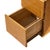 Wood Milo Baughman for Thayer Coggin Mid Century Birdseye Maple and Brass Desk For Sale - Image 7 of 11