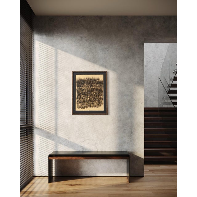 Angelo Monserat “Austerity Policies 5,” Smoke on Paper, Circa 2014 For Sale - Image 16 of 16