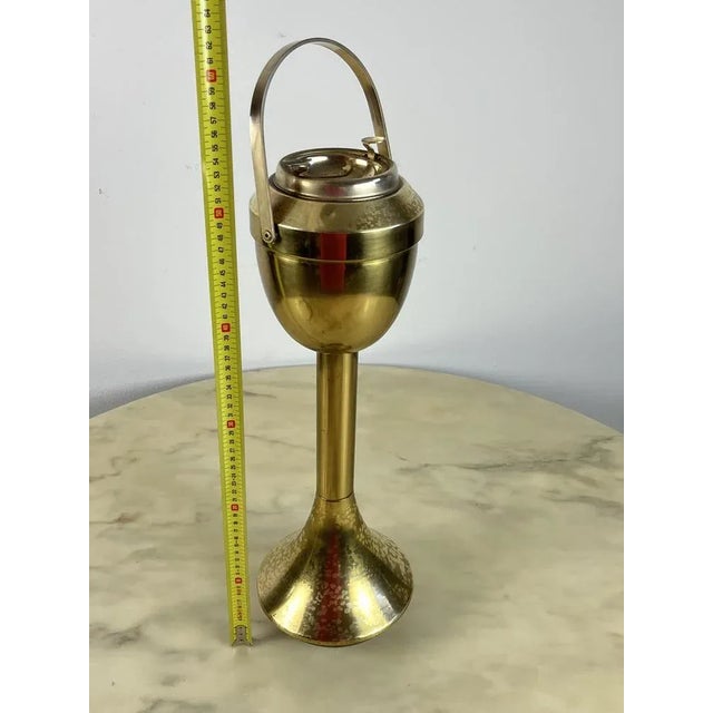 Brass Floor Ashtray, Italy, 1960s For Sale - Image 6 of 12