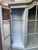 Blue Vintage French Style Painted Display Cabinet For Sale - Image 8 of 11