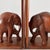 Mid-Century Modern Mid-Century Hand-Carved Teak Elephant Bookends, 1960s, Set of 2 For Sale - Image 3 of 7